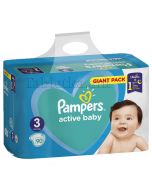 Pampers Active Baby diaper N3  (6-10kg)