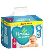 Pampers Active Baby diaper N4  (9-14kg)