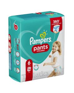 Pampers  pants N6  (15+kg)