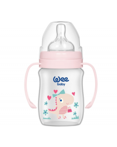 WeeBaby Classic Plus PP feeding bottle with handles 150ml