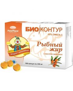 Fish oil with sea buckthorn oil