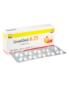 Carvedi Denk 6.25 mg