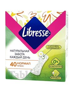 Libresse normal plus  daily pads