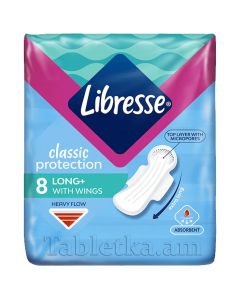 Libress classic Long Plus pads