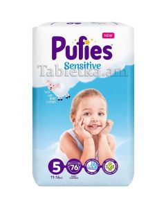 Pufies Sensitive diapers N5  (11-16kg)