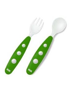 NUK Spoon and fork 