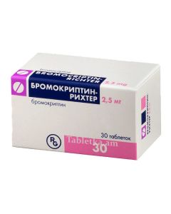 Bromocriptine 2.5mg