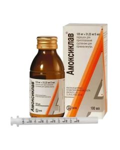  Amoksiklav 156.25 mg/5 ml