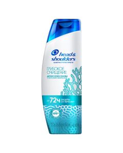 Head and Shoulders Shampoo for hair deep cleansing 400ml