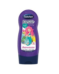 Bubchen Shampoo rinse and shower gel "Mermaid" 230ml