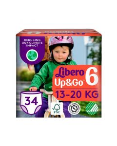 Libero Up & Go diapers-panty  N6 (13-20 kg)