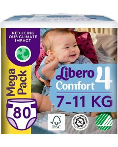 Libero Comfort N4  (7-11 kg)