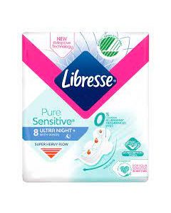 Libress Pure Sensitive Ultra Night pads
