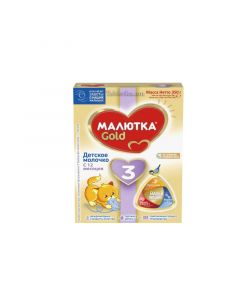 Malyutka Gold №3 milk mixture (12+ months) 350g