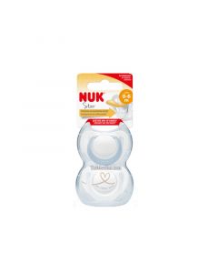 NUK Star Latex pacifier (0-6)