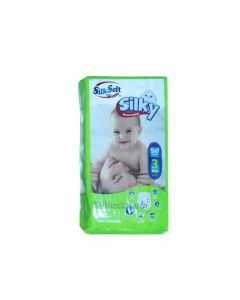 Silk Soft Silky diapers №3 (4-9kg)