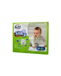 Silk Soft Silky diapers №6 (15-30kg)