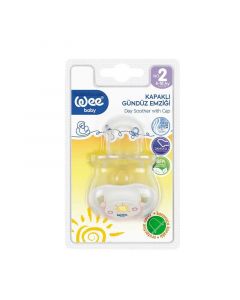 WeeBaby Daytime orthodontic pacifier with Cover (6-18 months)